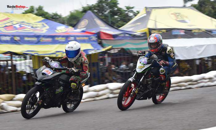 masih kalah ktika kelaur dari tikungan