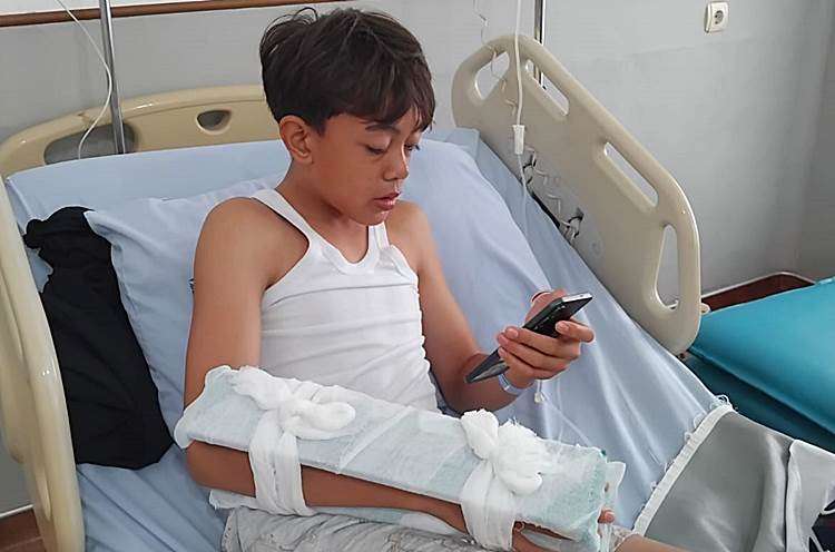 Memimpin Balapan, Terpeleset, dan Operasi Kisah Dramatis Omar Bule di Gran Final Motorprix 2025