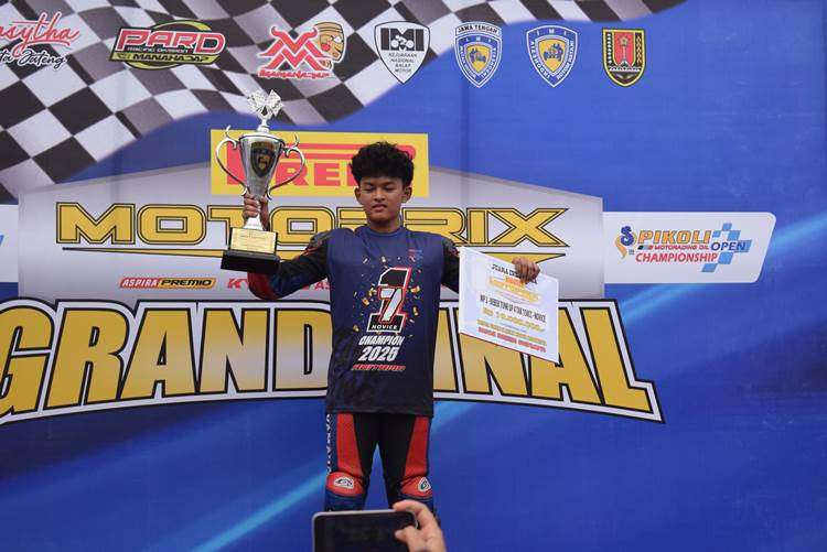 Persaingan Novice Motoprix 2025 M Diandra Jadi Juara Nasional dengan Unggul 2 Poin