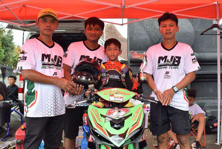 Podium Pertama Farrel Bintang, Bukti Kerja Keras MBJ57 Racing Team di Purworejo