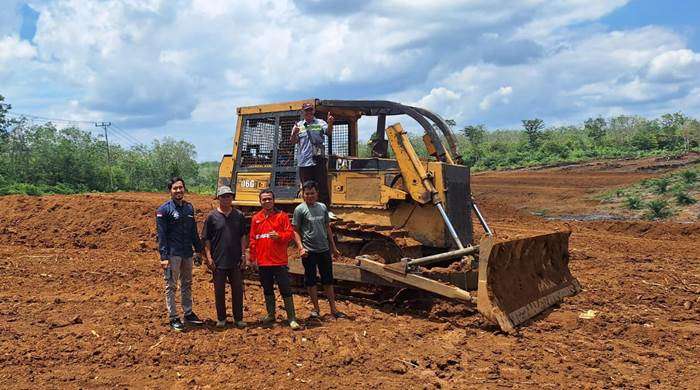Garuk Tanah Naik Kelas! Sirkuit Permanen Grasstrack Berdiri Megah di Bungo