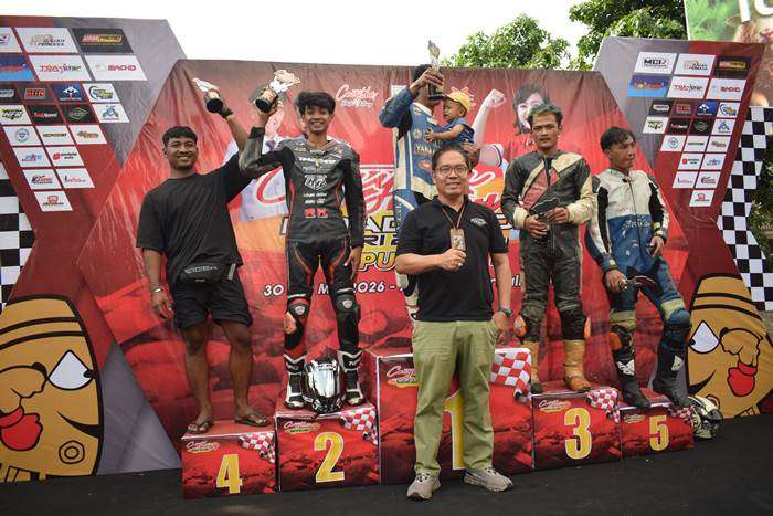 Farukh Syam Bertarung dengan Rem Belakang Putus, Tetap Raih Podium 2 di Purbalingga