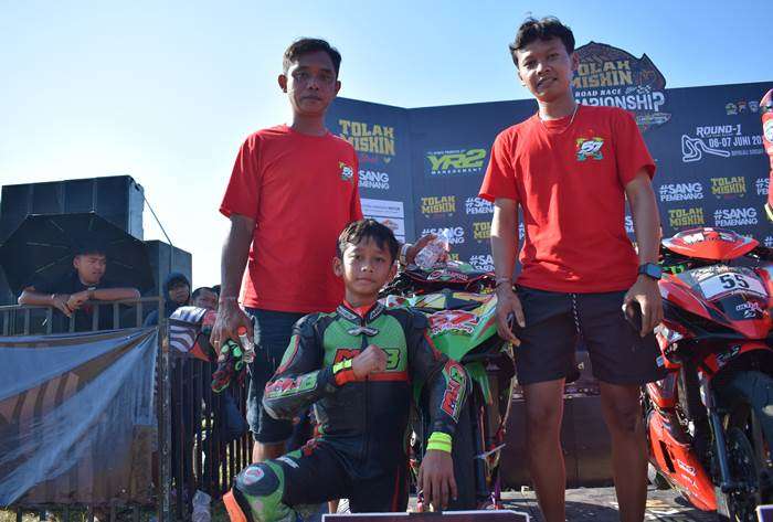 Farel Bintang Siap Tampil Maksimal di Kejurnas Motorprix Setelah Podium 4 TMRRC 2026