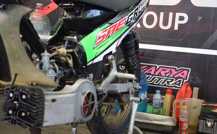 Wawan Tembong Juara Bebek 2T Standart 125cc Ex Rider di TMRRC 2026 Boyolali, SAE Racing Team Tampil Dominan