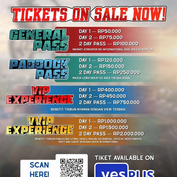 Klaten International Motocross & Kejurnas Motocross Round 6 2026 Resmi Buka Penjualan Tiket, 9 Rider Internasional Siap Beraksi
