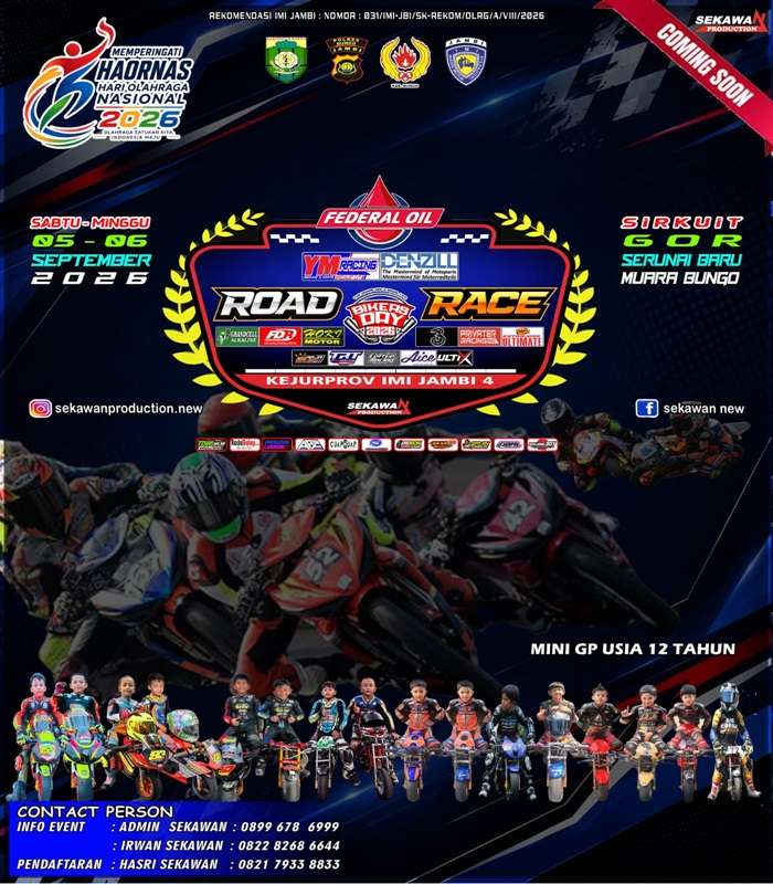 Bikers Day Muara Bungo 2026 Hadir Kembali