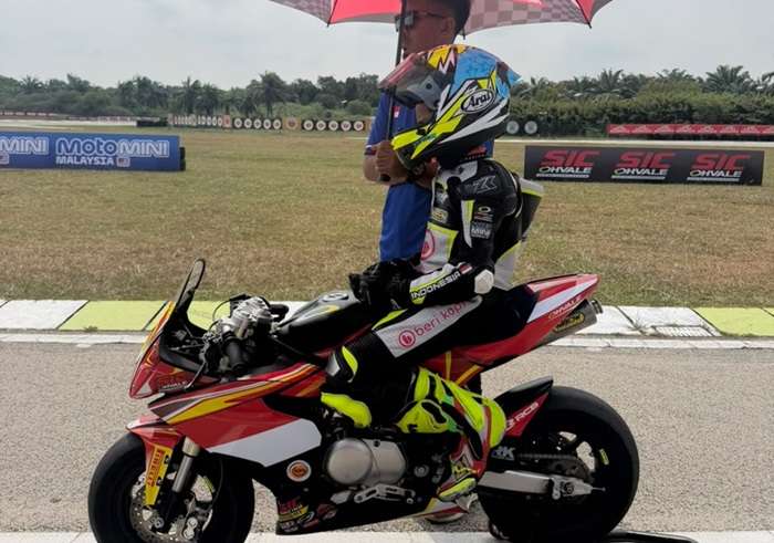 Fiandra Reja Catat 57,5 Detik di Sepang, Tembus Race Pace Rider Top Malaysia