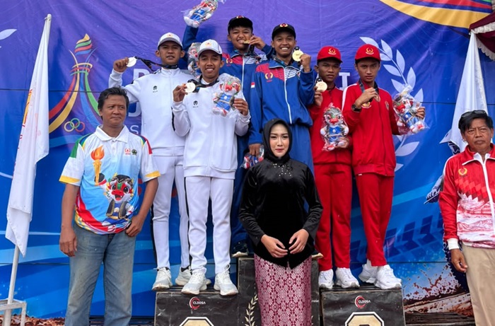 Duet Faza Praditya dan Michell Vandiyor Antar Temanggung Raih Emas GTX Porprov Jateng 2026
