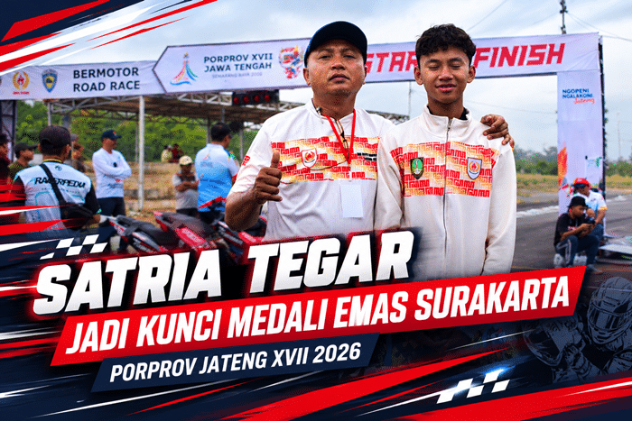 Satria Tegar Jadi Kunci Emas Surakarta di Porprov Jateng 2026